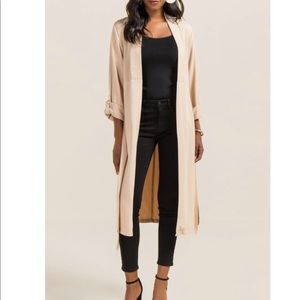 NWT- Brooklyn Tied Trench Coat
